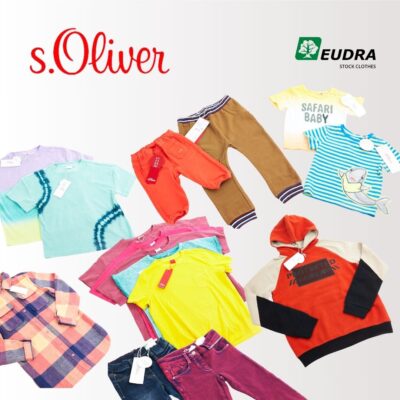 s.Oliver vaikiški drabužiai vaikiški marškinėliai vaikiški džinsai išparduotuvė didmeninė prekyba pigūs rūbai drabužiai stock clothes wholesale outlet drabužiai urmu vaikiški drabužiai mix