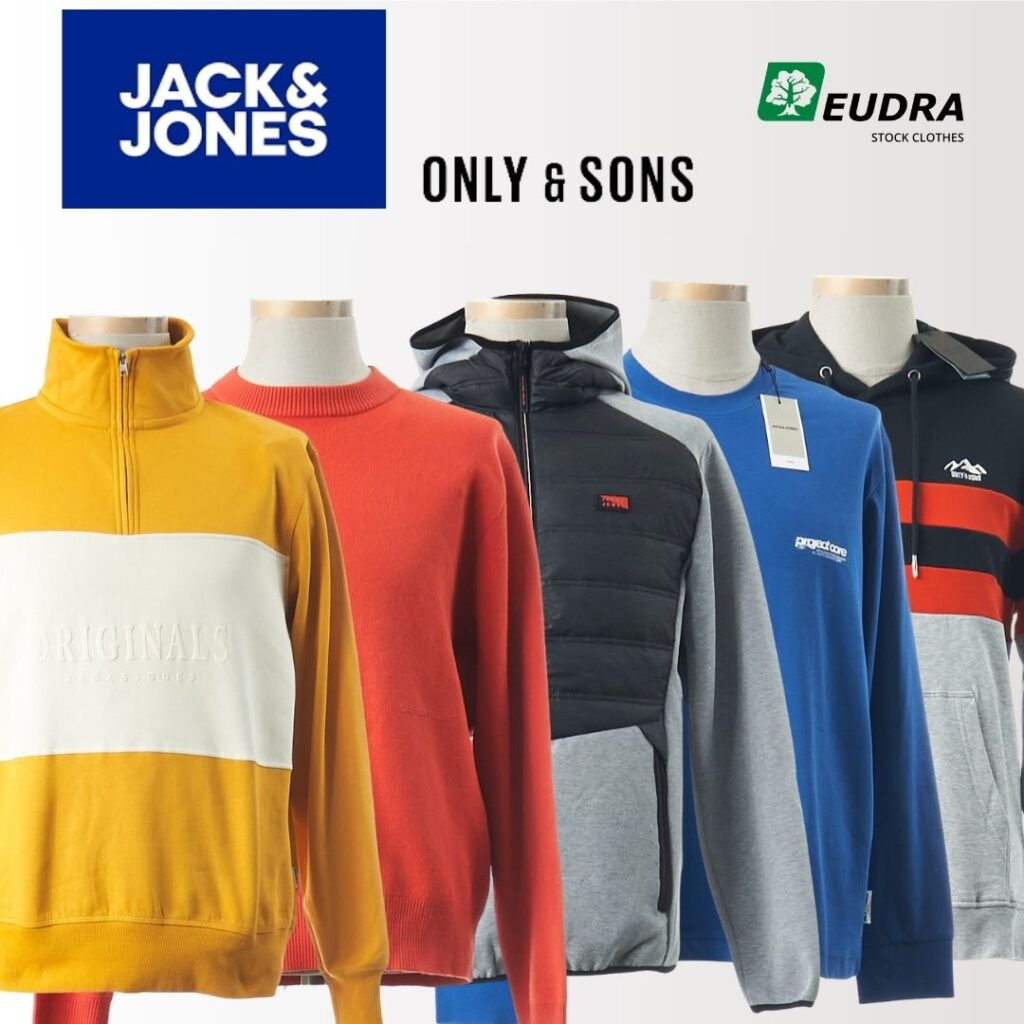 Jack&Jones Only&Sons Koszulki Jeansowe Koszule Męskie Garnitury Sportowe Odzież Męska Outlet Hurtownia Taniej Odzieży Odzież Hurtownia Outlet