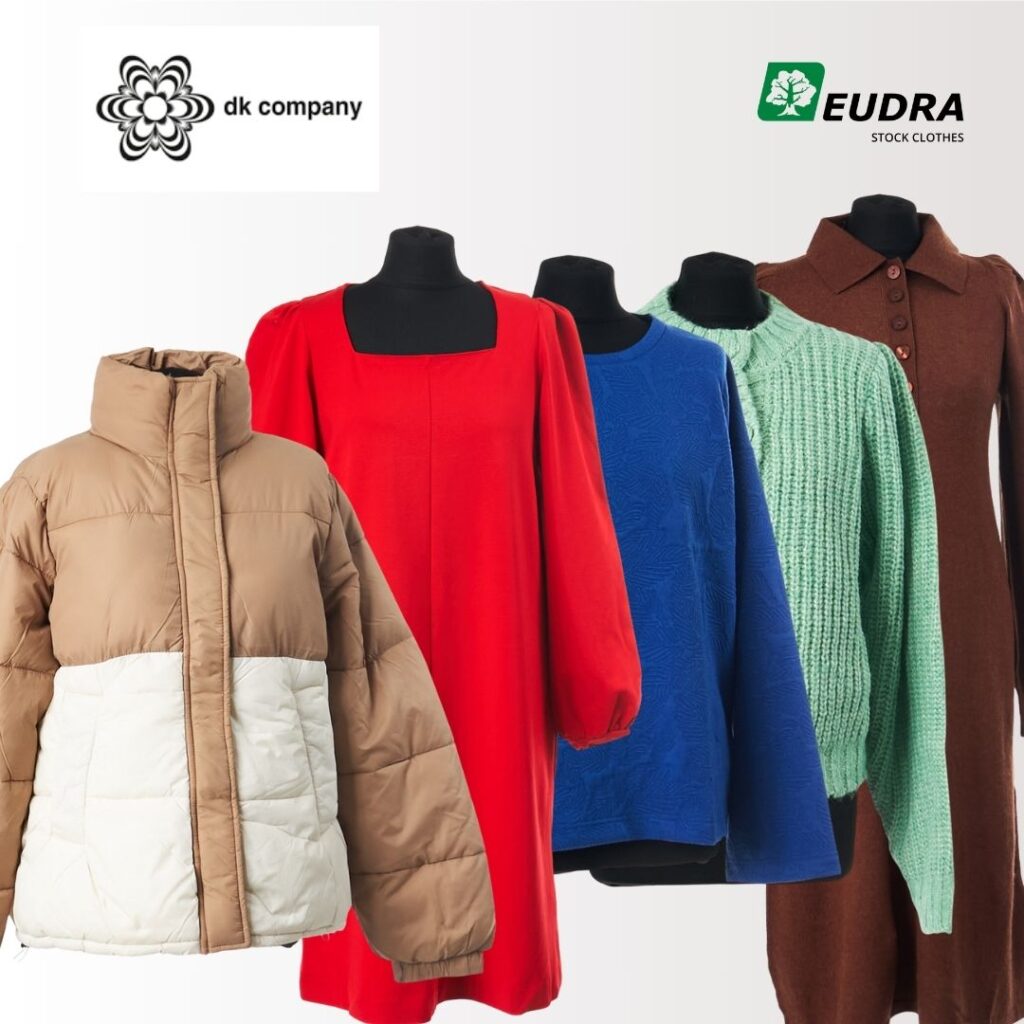 striukės suknelės kelnės megztiniai džemperiai paltas švarkas marškiniai moterims pigūs rūbai drabužiai išparduotuvė didmeninė prekyba stock clothes wholesale outlet