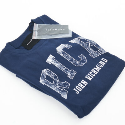 Pulovere Richmond pentru bărbați Richmond, pulovere la modă Richmond Blues pentru bărbați, îmbrăcăminte sport, pulovere casual, îmbrăcăminte de toamnă și primăvară, vânzare en-gros de îmbrăcăminte ieftină îmbrăcăminte stoc haine vânzare en-gros